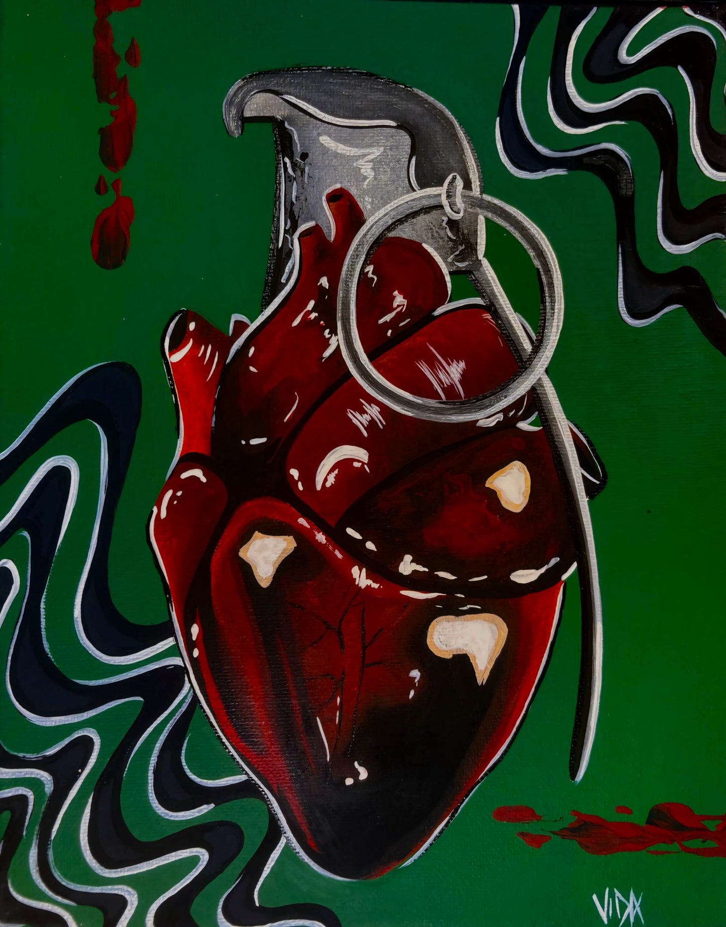 Hearts - 8 x 10 prints