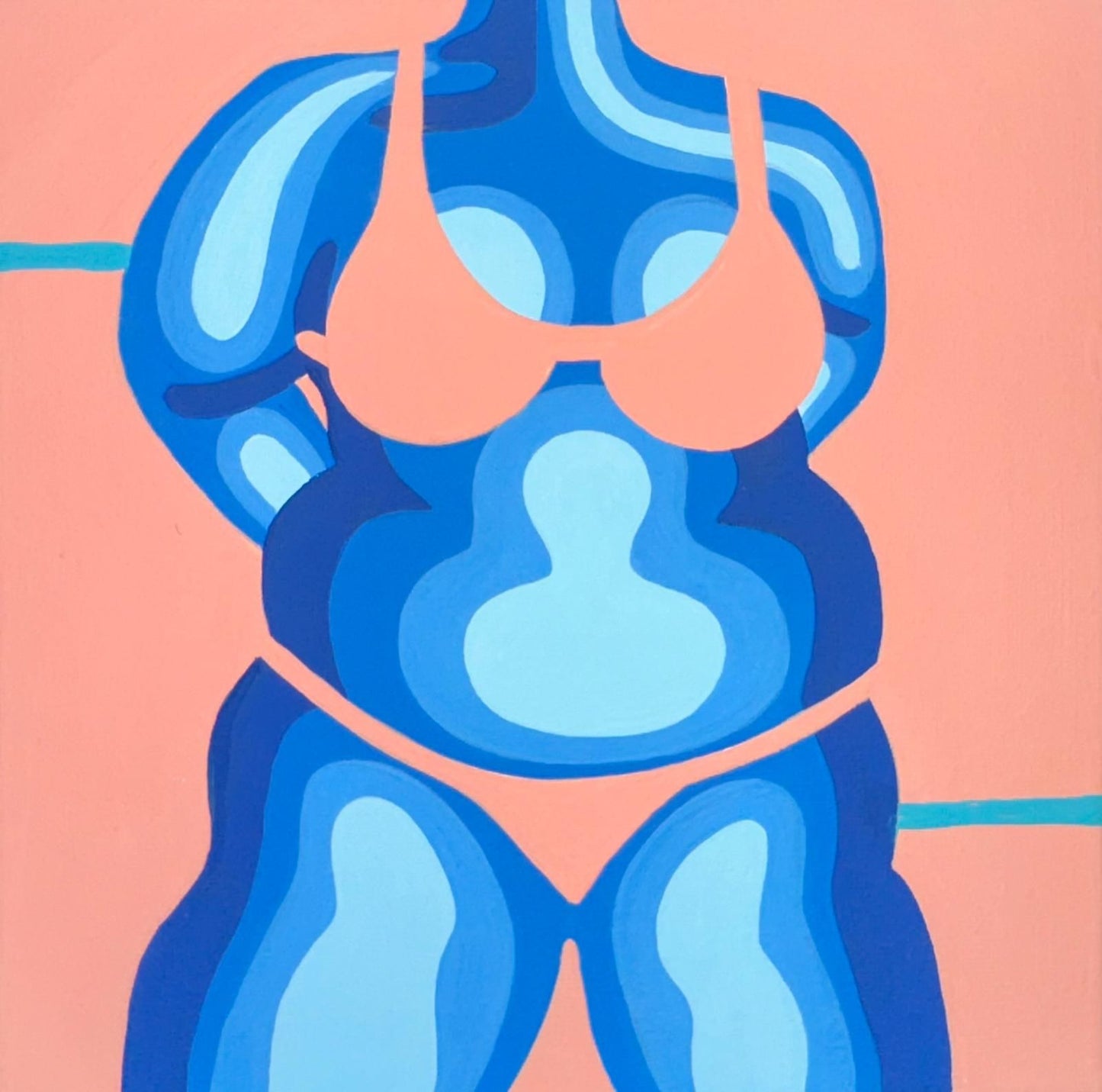 Thermal Woman - 8 x 10 print