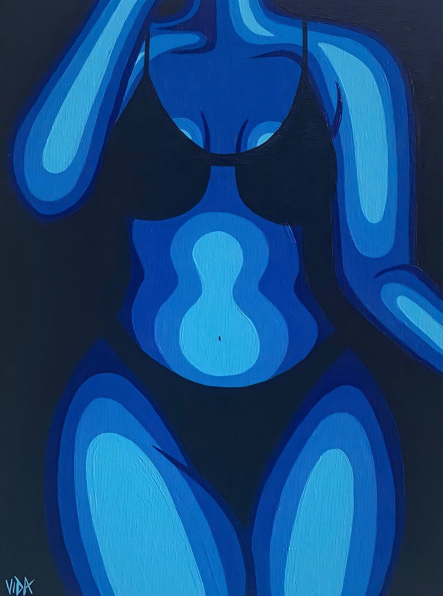 Thermal Woman - 8 x 10 print