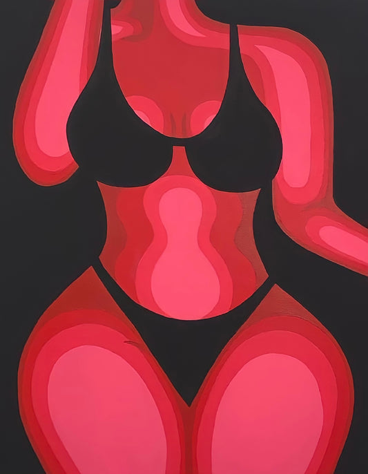 Thermal Woman - 8 x 10 print