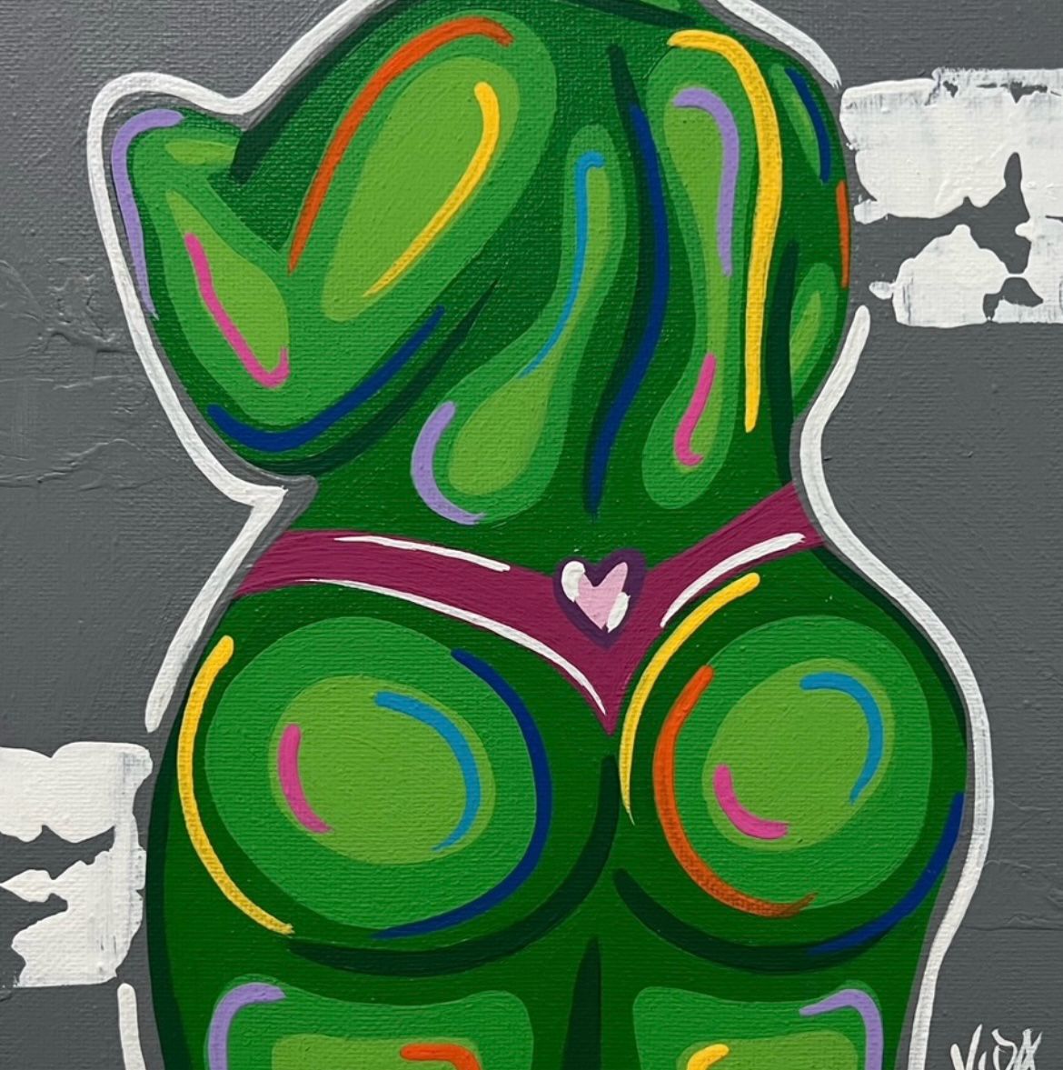 Thermal Woman - 8 x 10 print