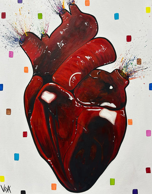 Hearts - 8 x 10 prints