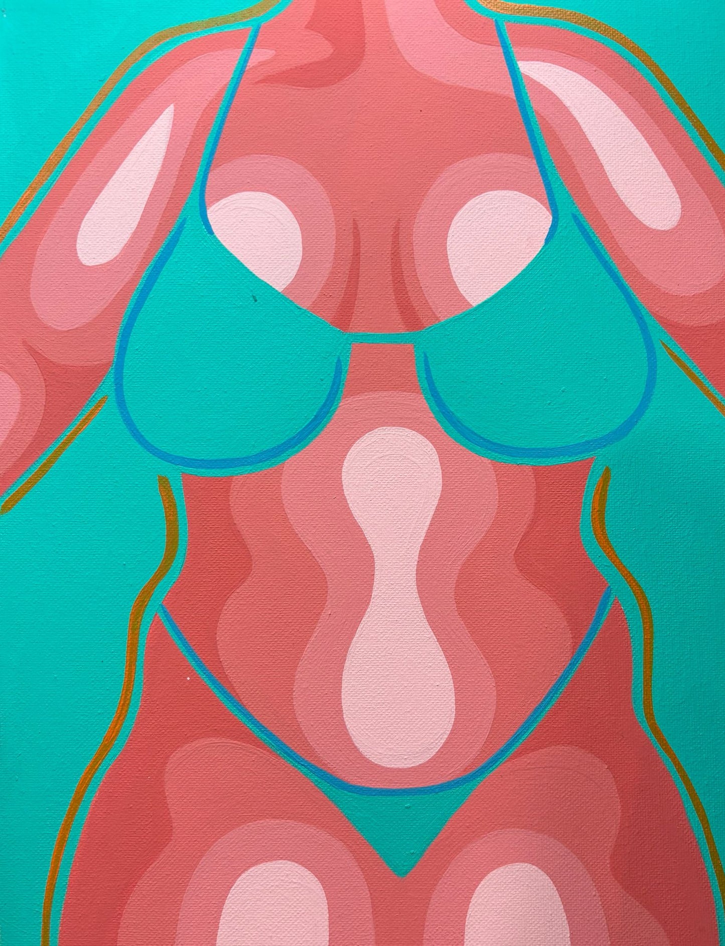 Thermal Woman - 8 x 10 print