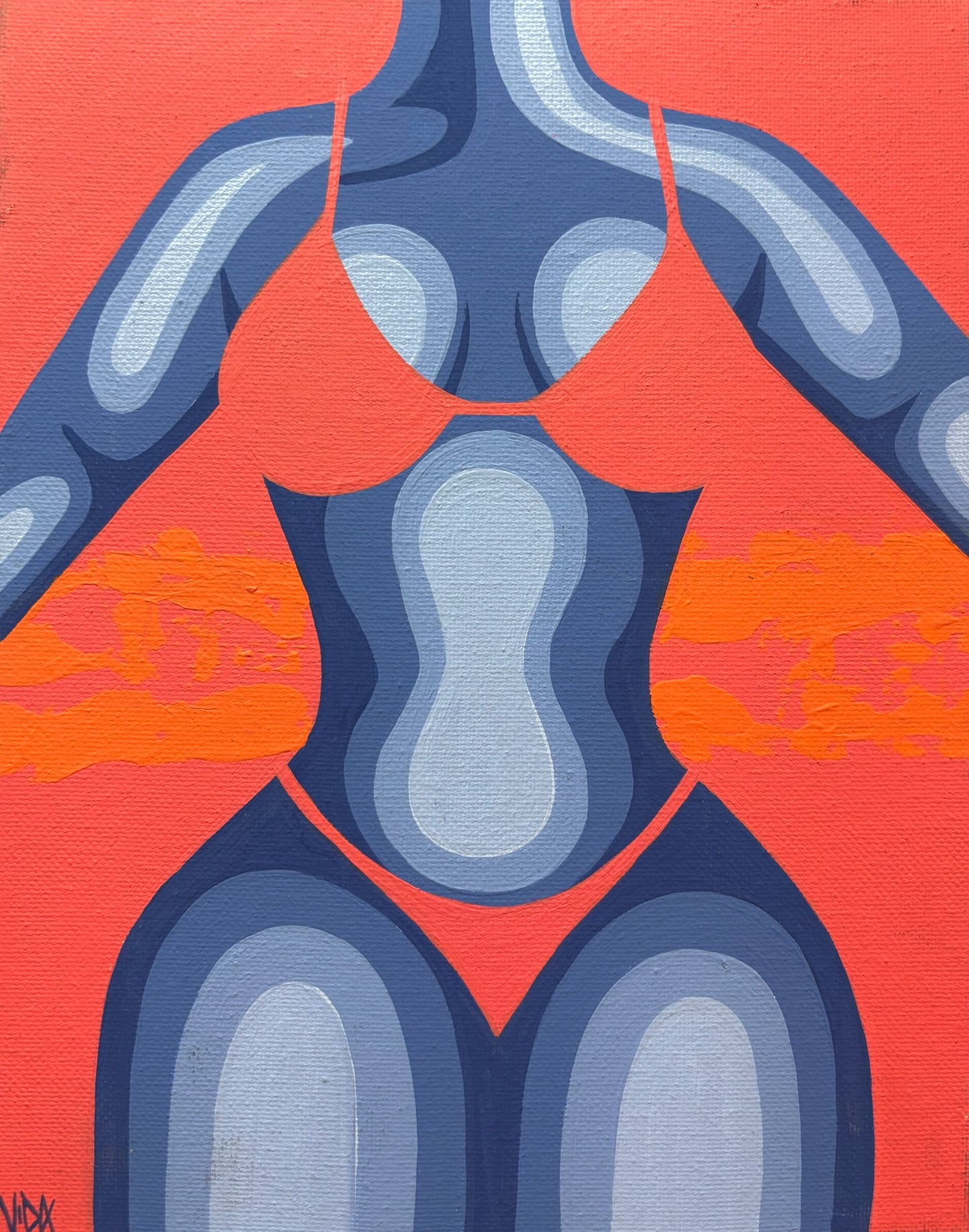 Thermal Woman - 8 x 10 print