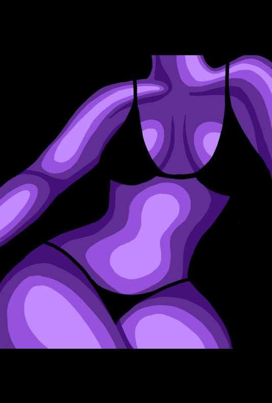 Thermal Woman - 8 x 10 print