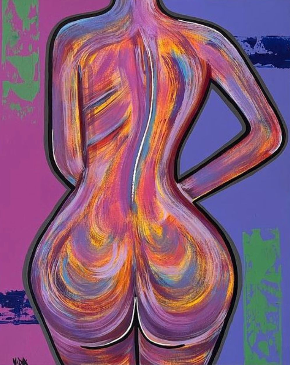 Abstract Woman - 8 x 10 prints