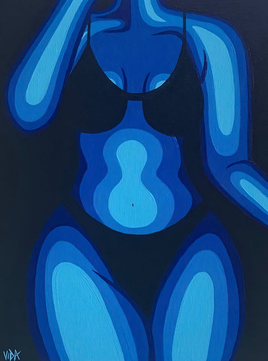Thermal Woman - 8 x 10 print